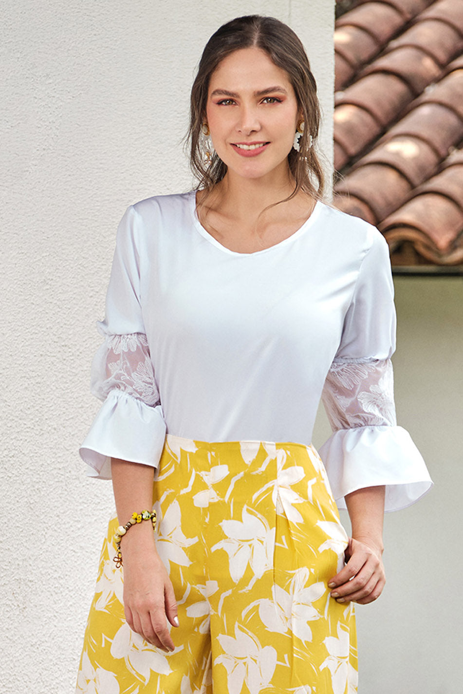 Blusa en rayón