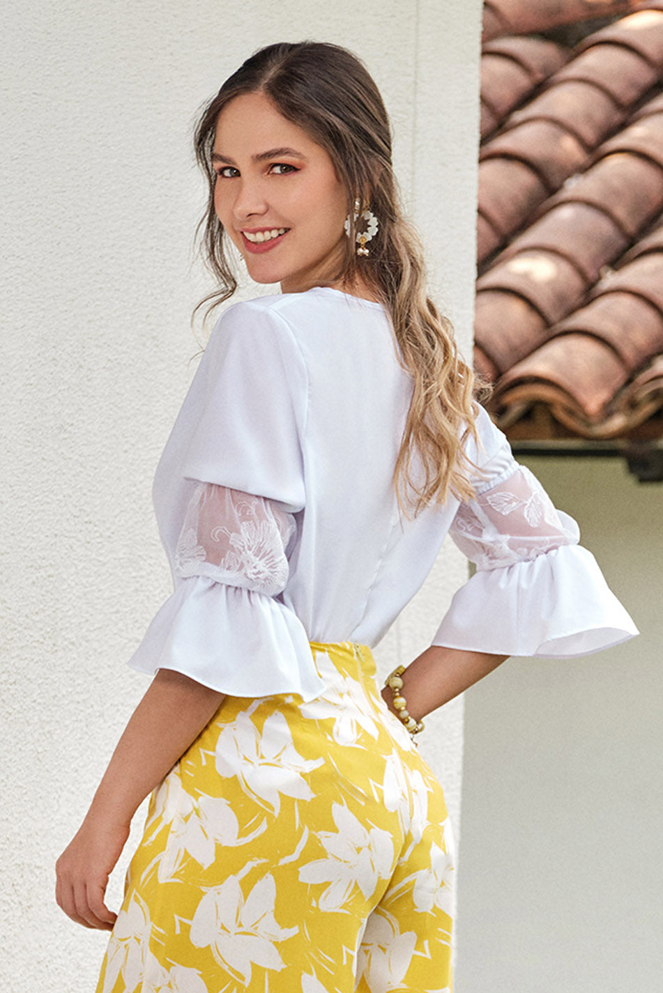 Blusa en rayón
