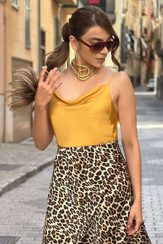 Blusa en seda pesada