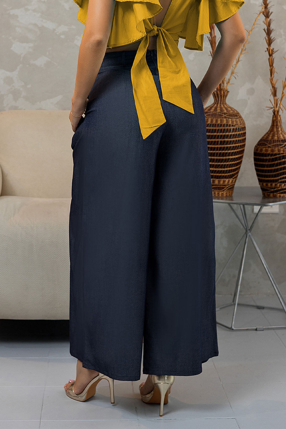 Pantalón en algodón