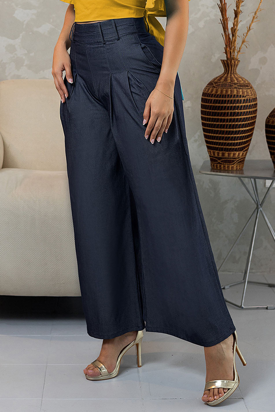 Pantalón en algodón