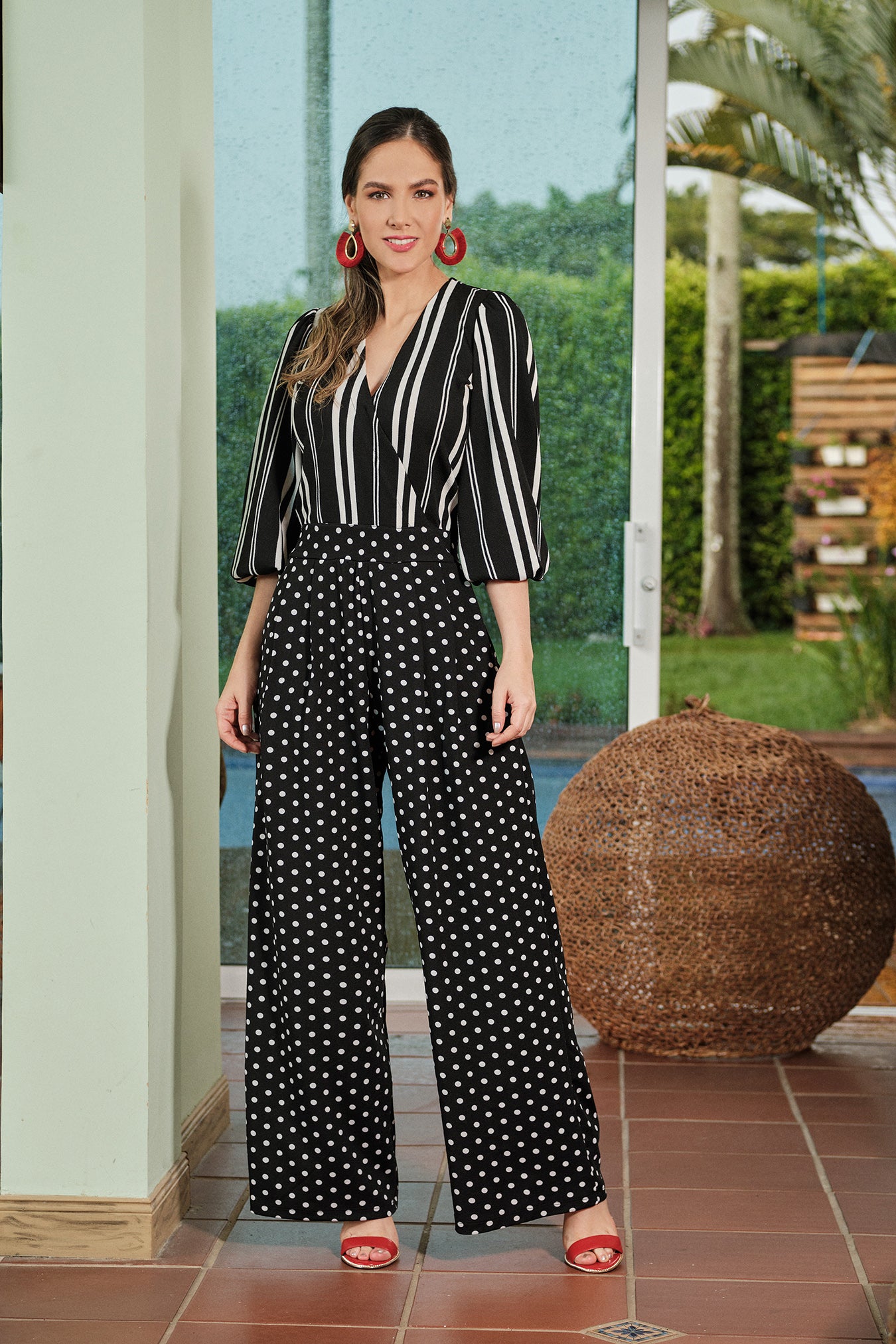 Double knit jumpsuit