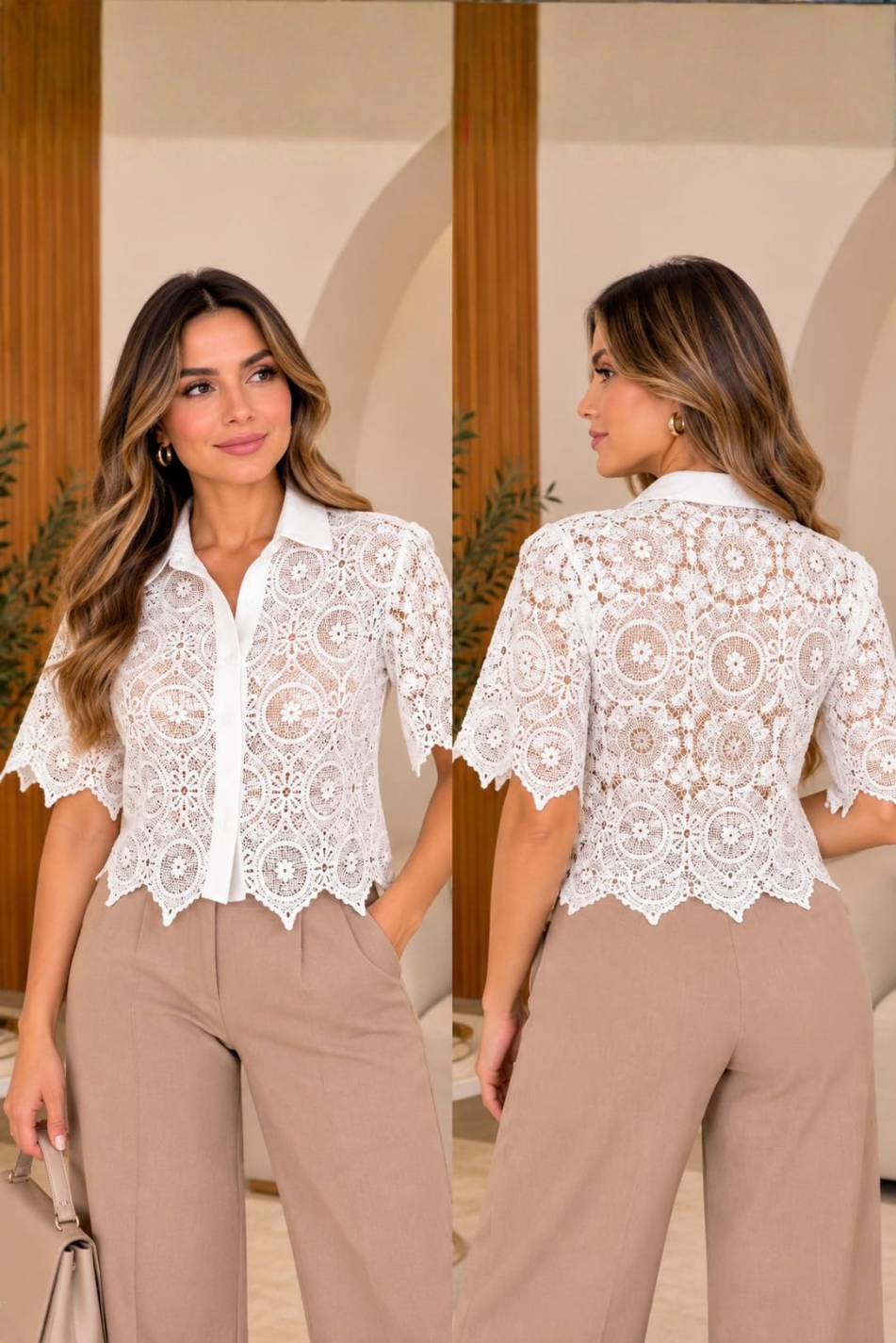 Camisero en crochet