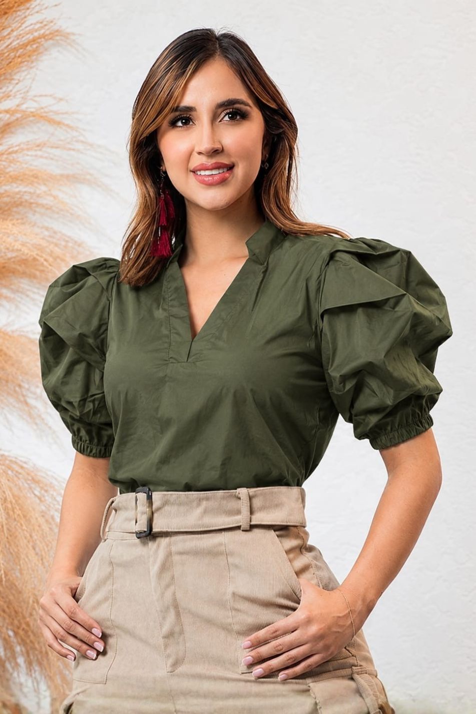 Blusa en algodón