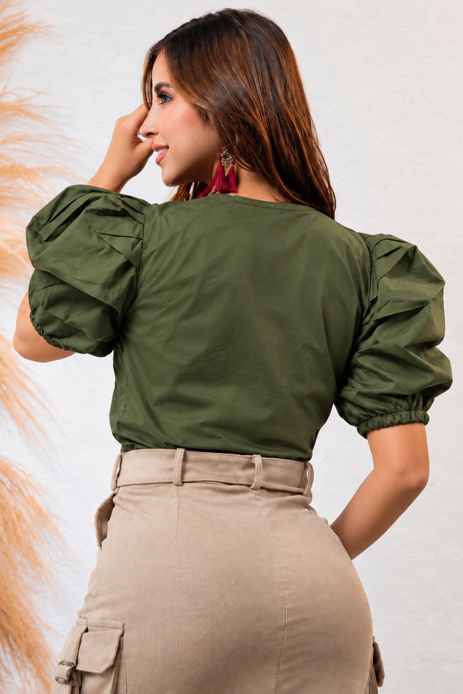 Blusa en algodón