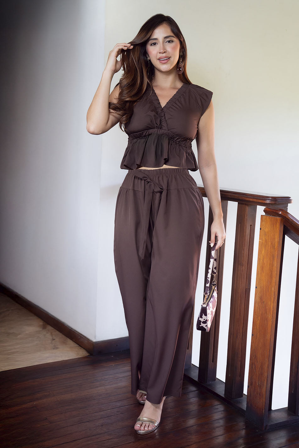 Pantalón en rayón