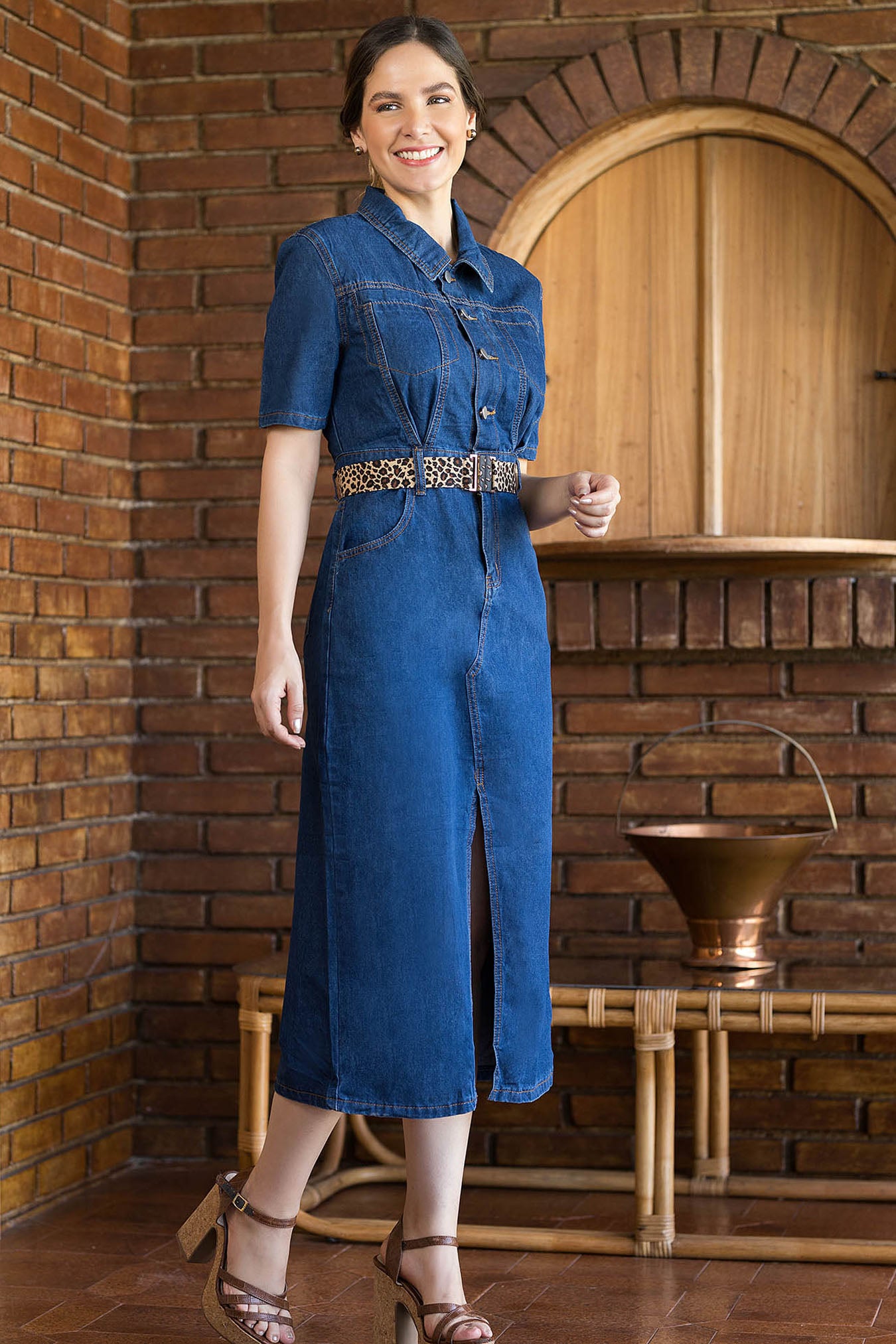 Vestido en algodón